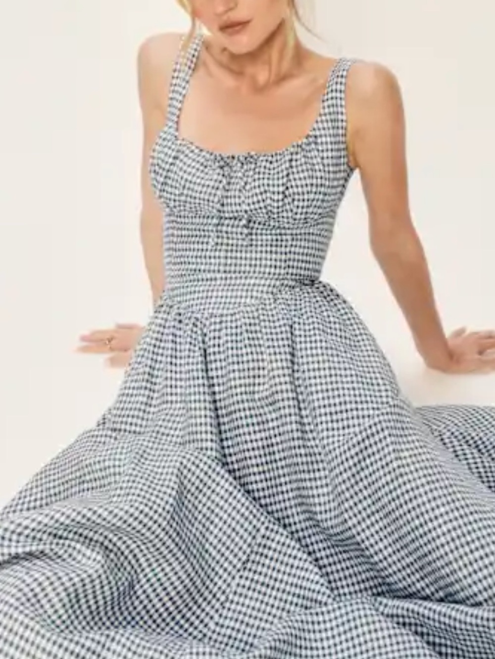 Reformation Balia Linen Dress - Picture 2 of 7